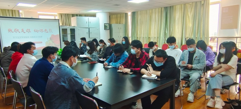 江西应用科技学院：清明缅怀英烈 汲取奋进力量