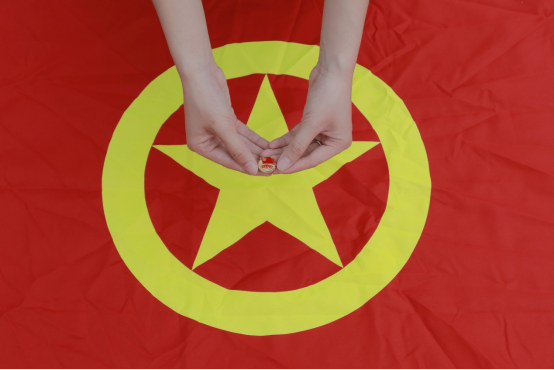 国际商务学院丨我和团旗合个影(第二期)-江西应用